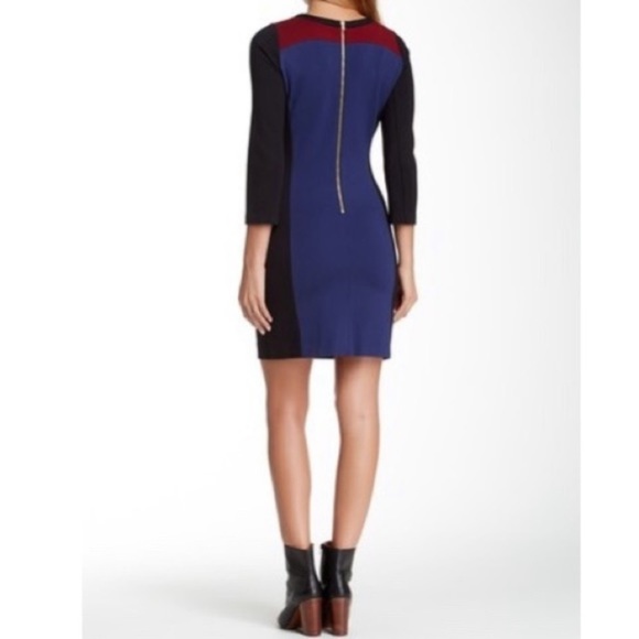 SOLD - ORIGINAL PENGUIN Colour Block Dress - Picture 3 of 13